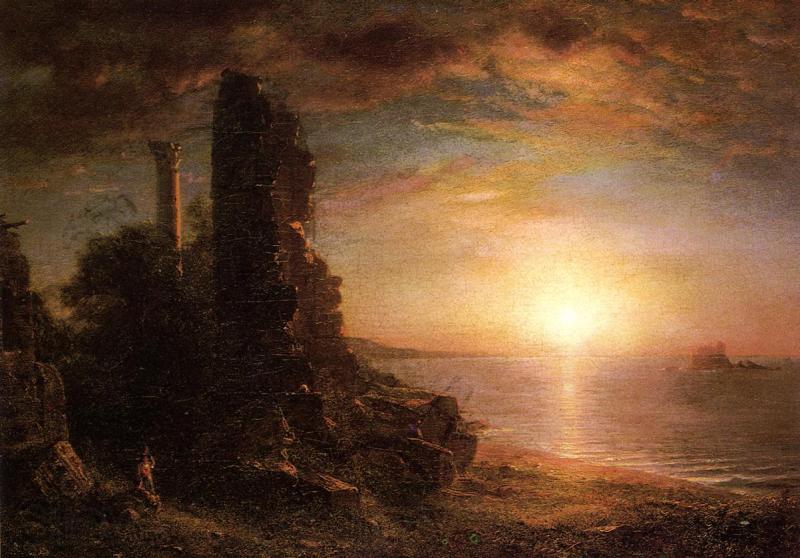 Frederic Edwin Church Landscape in Greece Norge oil painting art